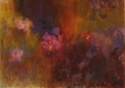Blüten 3, Acryl auf Leinwand, 40x60